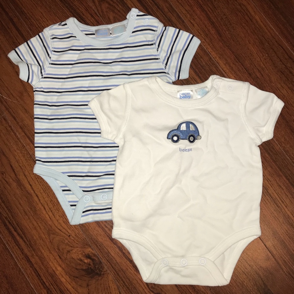 GUC👶🏼👚 CHEROKEE BABY 0-3 MONTHS | Set of Onesie